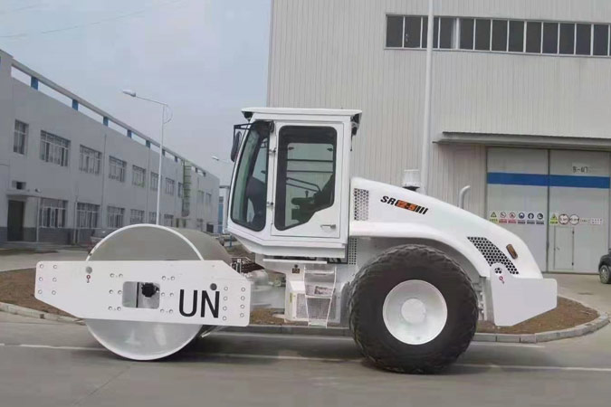 世界有我，山推助力聯(lián)合國維和任務(wù)。